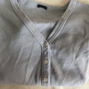 Brandy Melville Long Sleeve Button Up Top